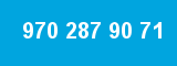 970 287 90 71 970 287 90 71